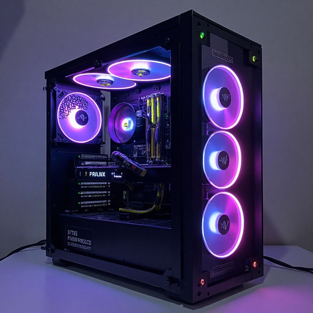 High-end gaming PC with RTX 4090