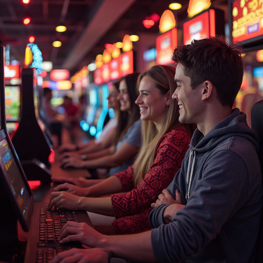 Regular club members enjoying benefits